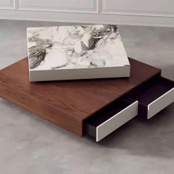 Drehbarer Couchtisch – Modernes Agathe-Design