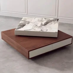 Drehbarer Couchtisch – Modernes Agathe-Design