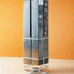 Drehbarer Kapselhalter für Nespresso – Ständer für 40 Kapseln für einfachen Zugriff und Organisation