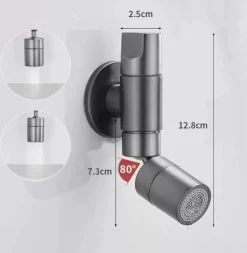 Drehbarer Küchenhahn – Moderner, eleganter Wasserhahn