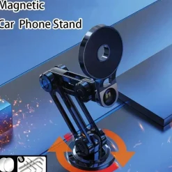 Drehbarer magnetischer Autotelefonhalter - Mechanischer Saugarm