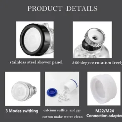 Drehbarer Wasserhahnfilter - Multifunktionaler Sprühhahnaufsatz