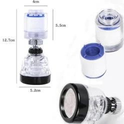 Drehbarer Wasserhahnfilter - Multifunktionaler Sprühhahnaufsatz