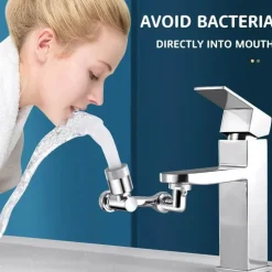 Drehbarer Wasserhahn-Verlängerer - Wassersparendes Zubehör
