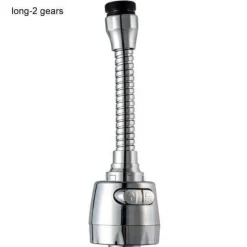 Drehbarer, wassersparender Wasserhahnkopf – 360 Grad schwenkbarer Wasserhahnaufsatz