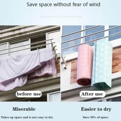 Drehbarer Wäscheständer – Platzsparender Wäsche-Organizer