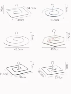 Drehbarer Wäscheständer – Platzsparender Wäsche-Organizer