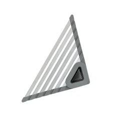 Dreieckiges Abtropfgestell für die Spüle – platzsparendes Küchenregal