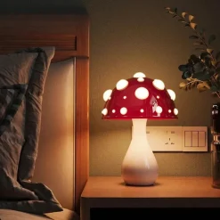 Dreifarbige Pilzlampe - Warmes dekoratives Licht