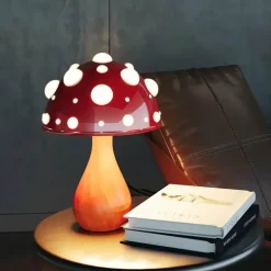 Dreifarbige Pilzlampe - Warmes dekoratives Licht