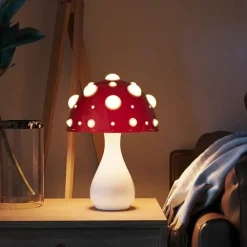 Dreifarbige Pilzlampe - Warmes dekoratives Licht