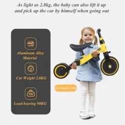 Dreirad-Balance-Scooter für Kinder – Einfache Fahrt für kleine Kinder