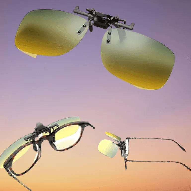 Drive Safe Clip-on-Brille – Sicherheits-Sehhilfe fürs Auto