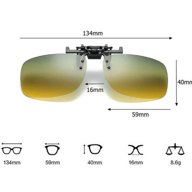 Drive Safe Clip-on-Brille – Sicherheits-Sehhilfe fürs Auto