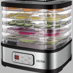 Dörrgerät – 5 Tabletts, 72-Stunden-Timer und Temperaturregelung