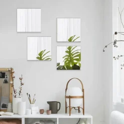 3D-Spiegel-Wandaufkleber – selbstklebende DIY-Heimdekoration