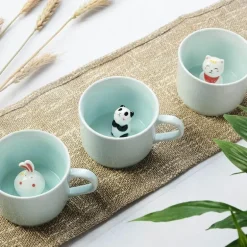 3D-Tierbecher – Kreatives Cartoon-Trinkgeschirr