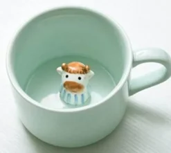 3D-Tierbecher – Kreatives Cartoon-Trinkgeschirr