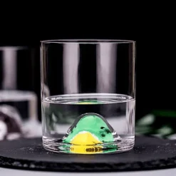 3D-Tier-Weinglas – Ultraklares, einzigartiges Stielglas