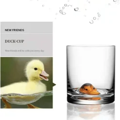 3D-Tier-Weinglas – Ultraklares, einzigartiges Stielglas