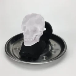 3D-Totenkopf-Eiswürfelform – unverzichtbar für Halloween-Partys