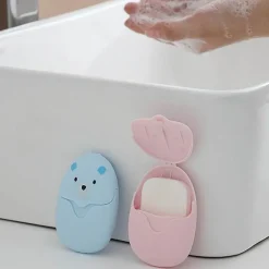 Duftseifenblätter in Reisegröße – Tragbare aromatische Papierseife