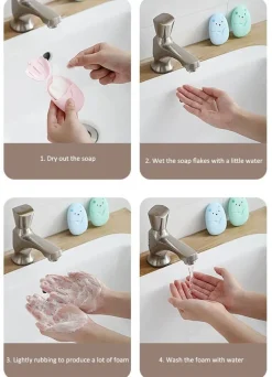 Duftseifenblätter in Reisegröße – Tragbare aromatische Papierseife