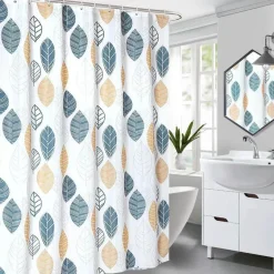 Duschvorhang mit Blumenmuster – Leichtes Frühlingsdekor fürs Badezimmer