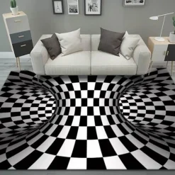3D-visuelle Bodenmatte – Kreativer Heimdekor-Teppich