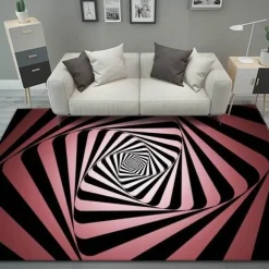3D-visuelle Bodenmatte – Kreativer Heimdekor-Teppich