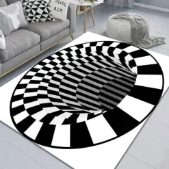 3D-visuelle Bodenmatte – Kreativer Heimdekor-Teppich