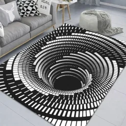3D-visuelle Bodenmatte – Kreativer Heimdekor-Teppich