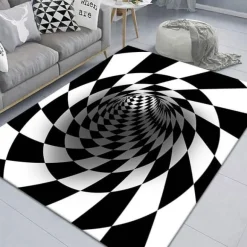 3D-visuelle Bodenmatte – Kreativer Heimdekor-Teppich