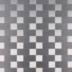 3D-Wandaufkleber aus Metallziegeln – selbstklebende Dekorplatten