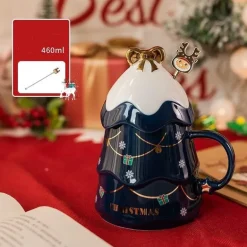 3D-Weihnachtsbaum-Tasse – Kreatives Weihnachts-Trinkgeschirr