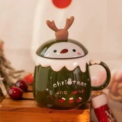3D-Weihnachtsbaum-Tasse – Kreatives Weihnachts-Trinkgeschirr