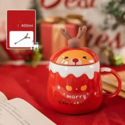 3D-Weihnachtsbaum-Tasse – Kreatives Weihnachts-Trinkgeschirr