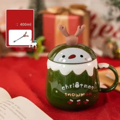 3D-Weihnachtsbaum-Tasse – Kreatives Weihnachts-Trinkgeschirr
