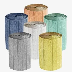 3D-Ziegel-Wandaufkleber – selbstklebendes, weiches Dekor