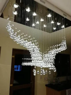 Eagle Chandelier - Luxury Bird-Inspired Lighting Fixture