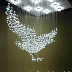 Eagle Chandelier - Luxury Bird-Inspired Lighting Fixture