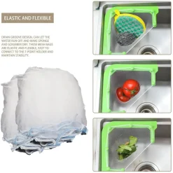 Eck-Abtropffilter für Küchenspüle – Wasserhahn-Siebaufsatz