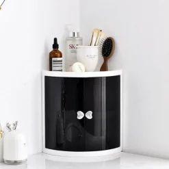 Eckbadezimmer-Organizer – platzsparendes Aufbewahrungsregal