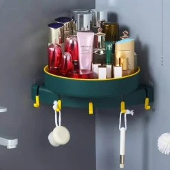 Eck-Küchen-Organizer – Dreieckiges Lagerregal zur Wandmontage