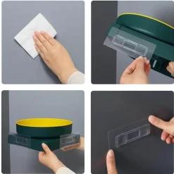 Eck-Küchen-Organizer – Dreieckiges Lagerregal zur Wandmontage