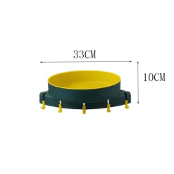 Eck-Küchen-Organizer – Dreieckiges Lagerregal zur Wandmontage