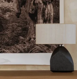 Eco-Friendly Table Lamp - Forest Haven Lighting Fixture