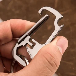 EDC Schlüsselanhänger-Multitool - Flaschenöffner aus Edelstahl