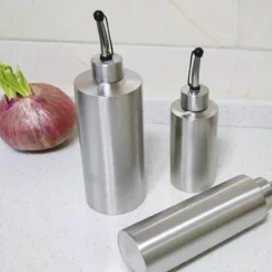 Edelstahl Öl Essig Spender Multi-Funktionale Sojasauce Container für Küche