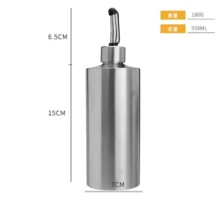 Edelstahl Öl Essig Spender Multi-Funktionale Sojasauce Container für Küche